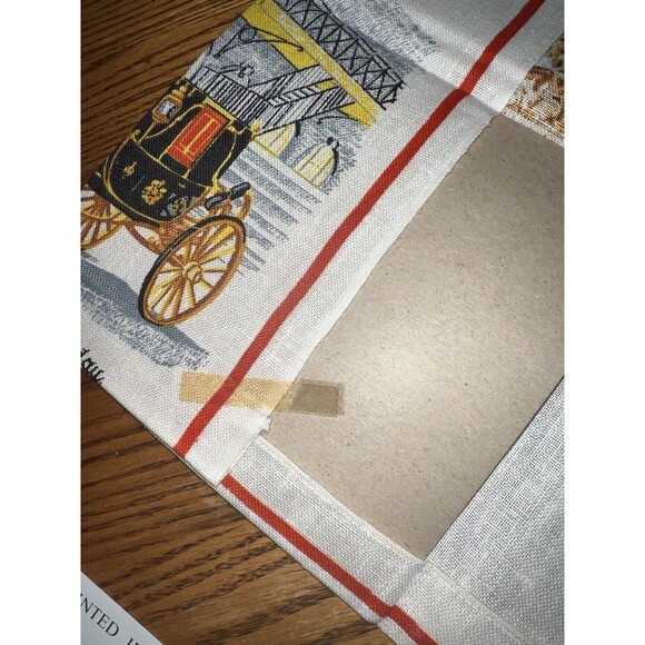 Blackstaff Irish Linen Tea Towel State Coach Made In Ireland Vintage New - Picture 11 of 12